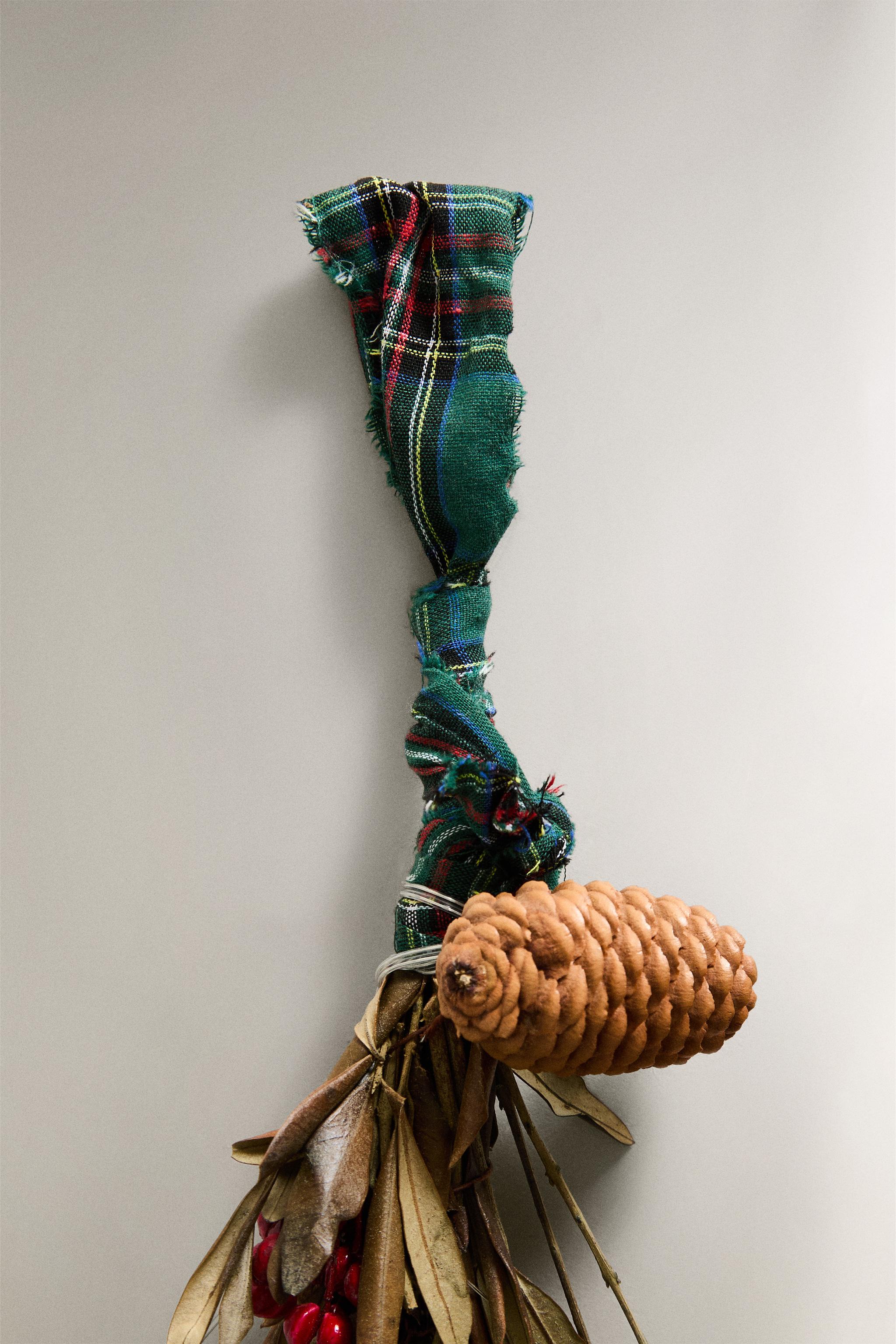 GUIRLANDE FEUILLES OLIVIER LUMIÈRES NOËL